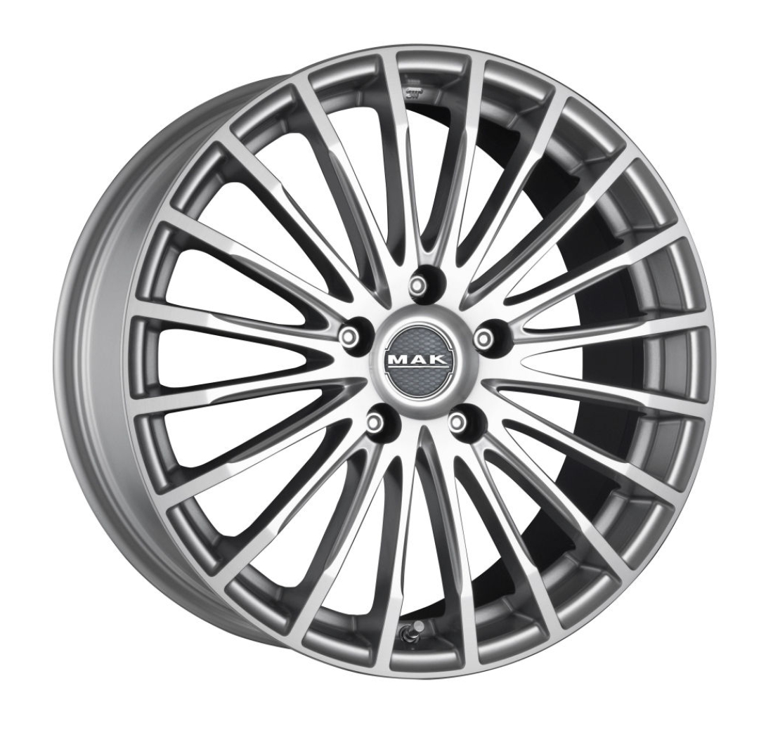 FATALE 8 18 35 5x110 MAK 65,10 SILVER